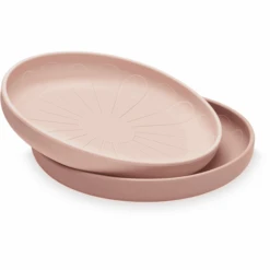 Cam Cam Copenhagen Cam Cam® COPENHAGEN Silikonteller Blume, Rose Mix, 2er Pack