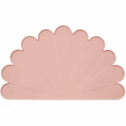 Cam Cam Copenhagen Cam Cam® COPENHAGEN Tischset Blume Aus Silikon, Dusty Rose