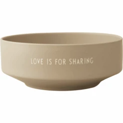 Design Letters Schale Favourite Medium Beige