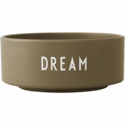 Design Letters Schale In Olive