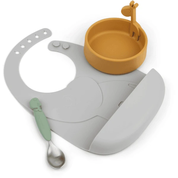 Done By Deer™ Geschirr-Set Peekaboo First Meal In Bunt 3 Done By Deer™ Geschirr-Set Peekaboo First Meal In Bunt