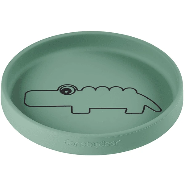 Done By Deer™ Kinderteller Croco Grün Ab Dem 6. Monat 3 Done By Deer™ Kinderteller Croco Grün Ab Dem 6. Monat