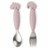Done By Deer™ Löffel- Und Gabelset Easy-grip, Deer Friends Rosa -Kindergeschirr Verkauf done by deer loeffel und gabelset easy grip deer friends rosa a373549
