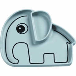 Done By Deer™ Teller Stick & Stay Blau Ab Dem 6. Monat