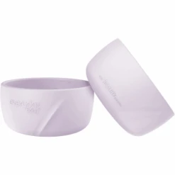Everyday® Baby Schälchen Silikon 2er-Set, Light Lavender