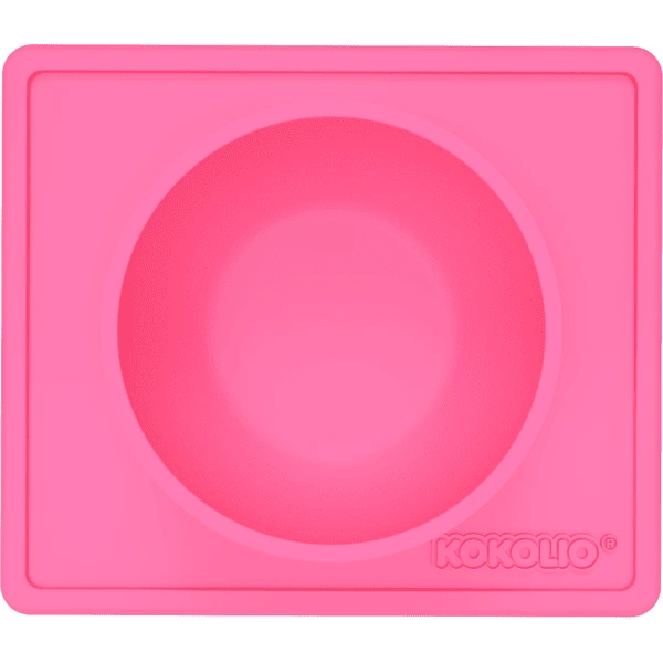 KOKOLIO Esslernschüssel Bowli Aus Silikon In Pink 3 KOKOLIO Esslernschüssel Bowli Aus Silikon In Pink