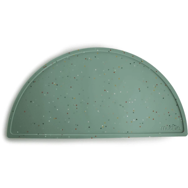 Mushie Tischset Silikon, Cambridge Blue Confetti 3 Mushie Tischset Silikon, Cambridge Blue Confetti