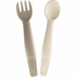 Nip Esslernbesteck Eat Green, Grau