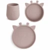 Nuuroo Geschirrset Judi Giraffe 3er, Woodrose -Kindergeschirr Verkauf nuuroo geschirrset judi giraffe 3er woodrose a363839