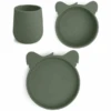 Nuuroo Geschirrset Judi Koala Dusty Green 3er Set