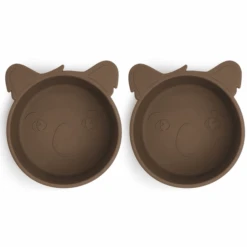 Nuuroo Schüssel Silikon Alex Koala 2 Stück, Acorn