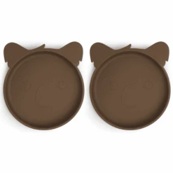 Nuuroo Silikonteller Akila Koala 2 Stück, Acorn