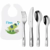 Schnullireich Geschenkset Mit Namen WMF Kinderbesteck Farm + Baby Lätzchen Elefant Silber -Kindergeschirr Verkauf schnullireich geschenkset mit namen wmf kinderbesteck farm baby laetzchen elefant silber a405940