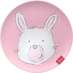 Sigikid® Melamin-Teller Hase Rosa
