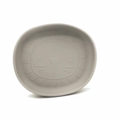 The Cotton Cloud Teller Mit Saugfuss Aus Silikon Alfie Sand